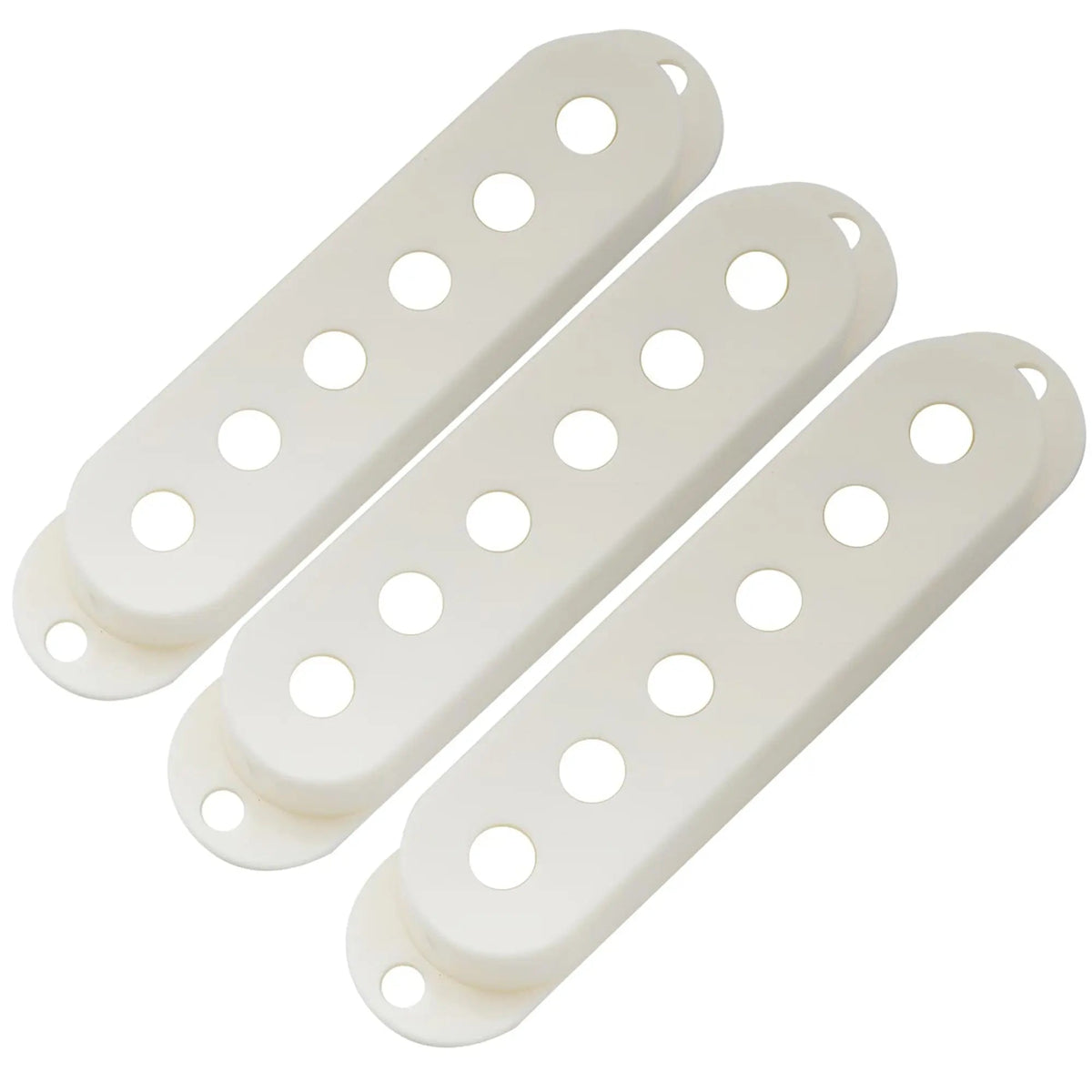 Musiclily Pro single coil pickup covers USA/Mexico Strat aged white