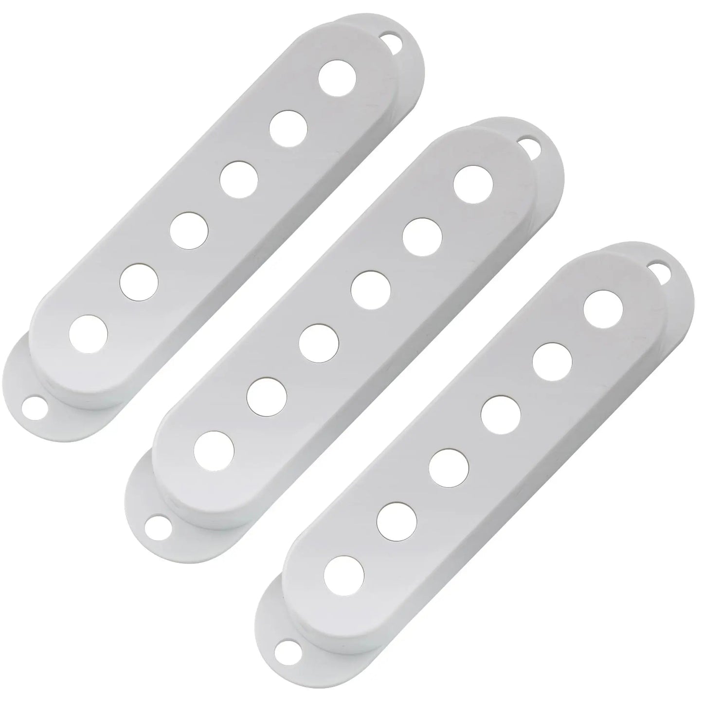 Musiclily Pro single coil pickup covers USA/Mexico Strat white
