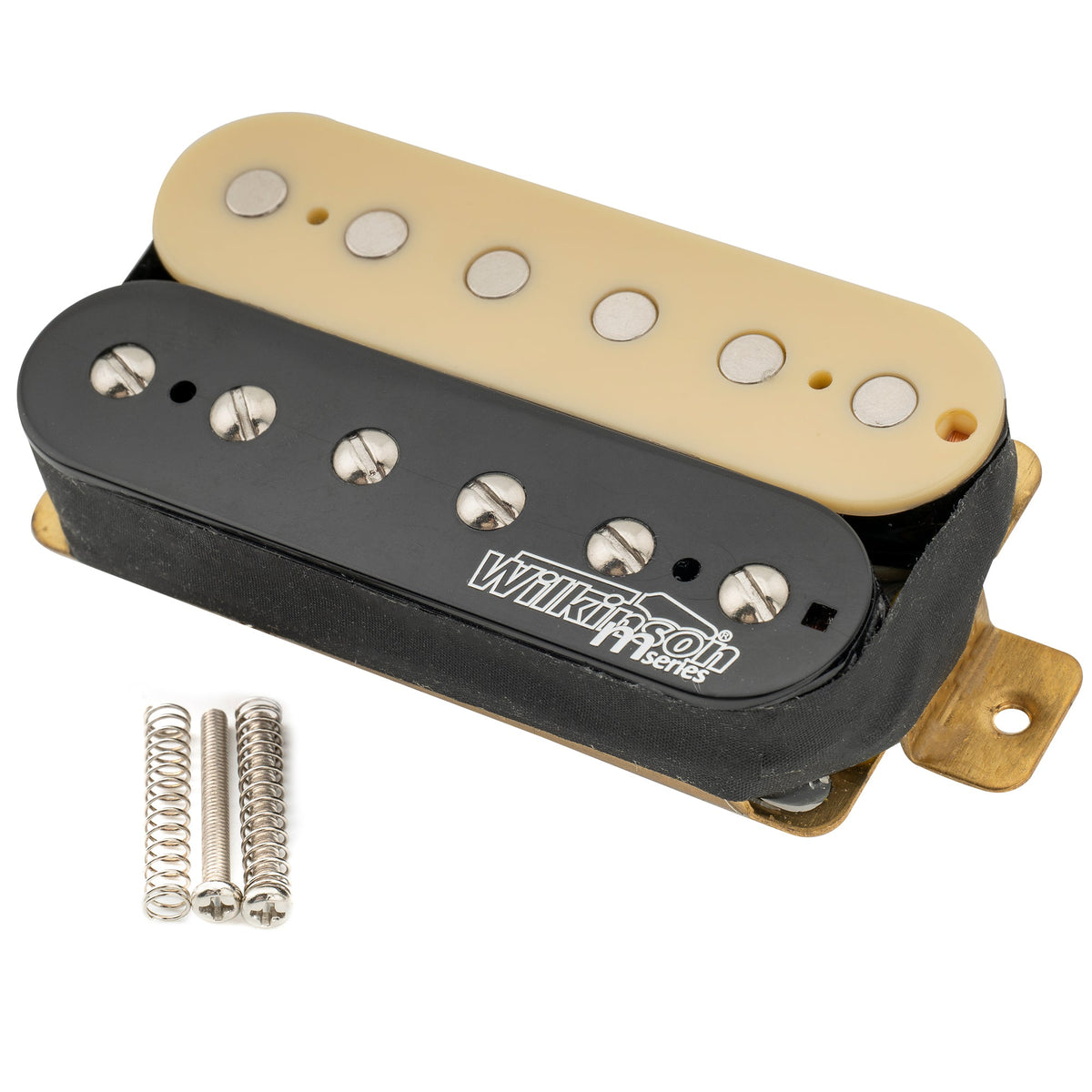 Wilkinson M Series Vintage Tone Alnico 5 Overwound Open Style Humbucker Bridge Pickup for Electric Guitar