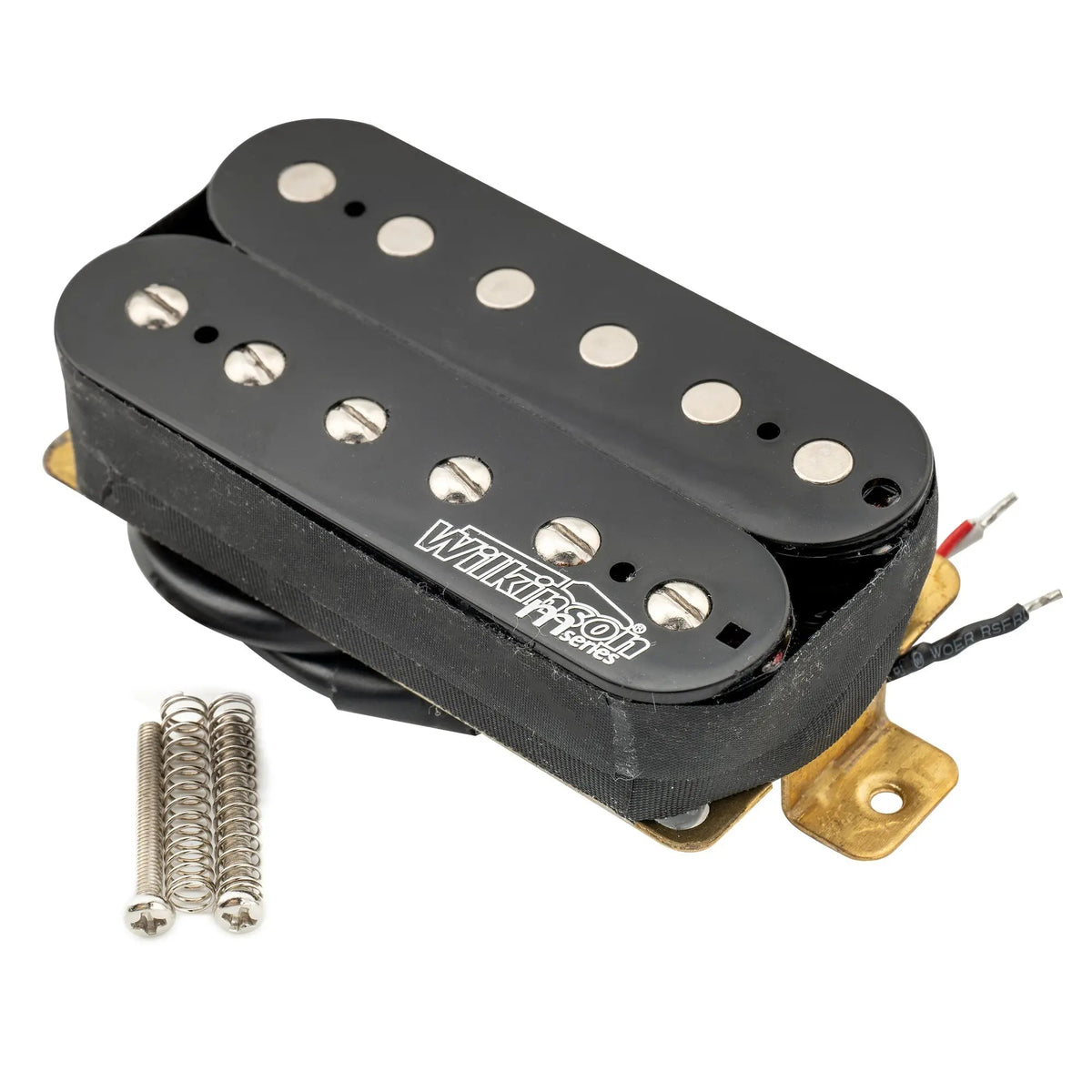 Wilkinson M Series Classic Tone Ceramic Overwound Open Style Humbucker Bridge Pickup for Electric Guitar