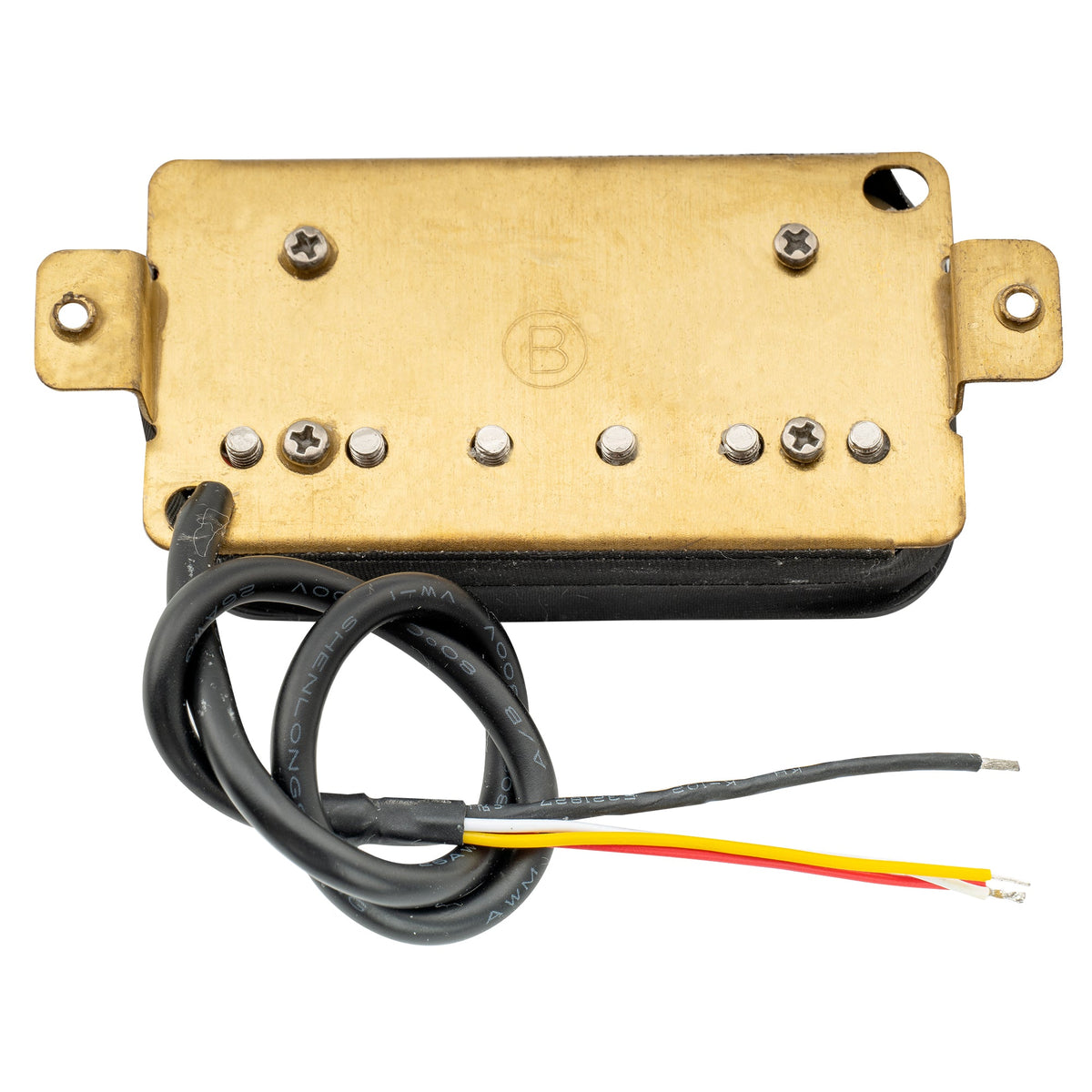 Wilkinson M Series Classic Tone Ceramic Overwound Open Style Humbucker Bridge Pickup for Electric Guitar