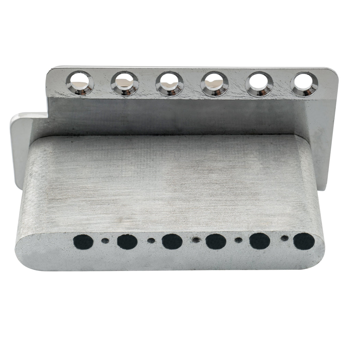 Wilkinson M Series 52.5mm(2-1/16 inch) String Spacing 6-Screw Modern Style Saddle Guitar Tremolo Bridge with Push-In Arm 36mm Block for Strat Style Electric Guitar