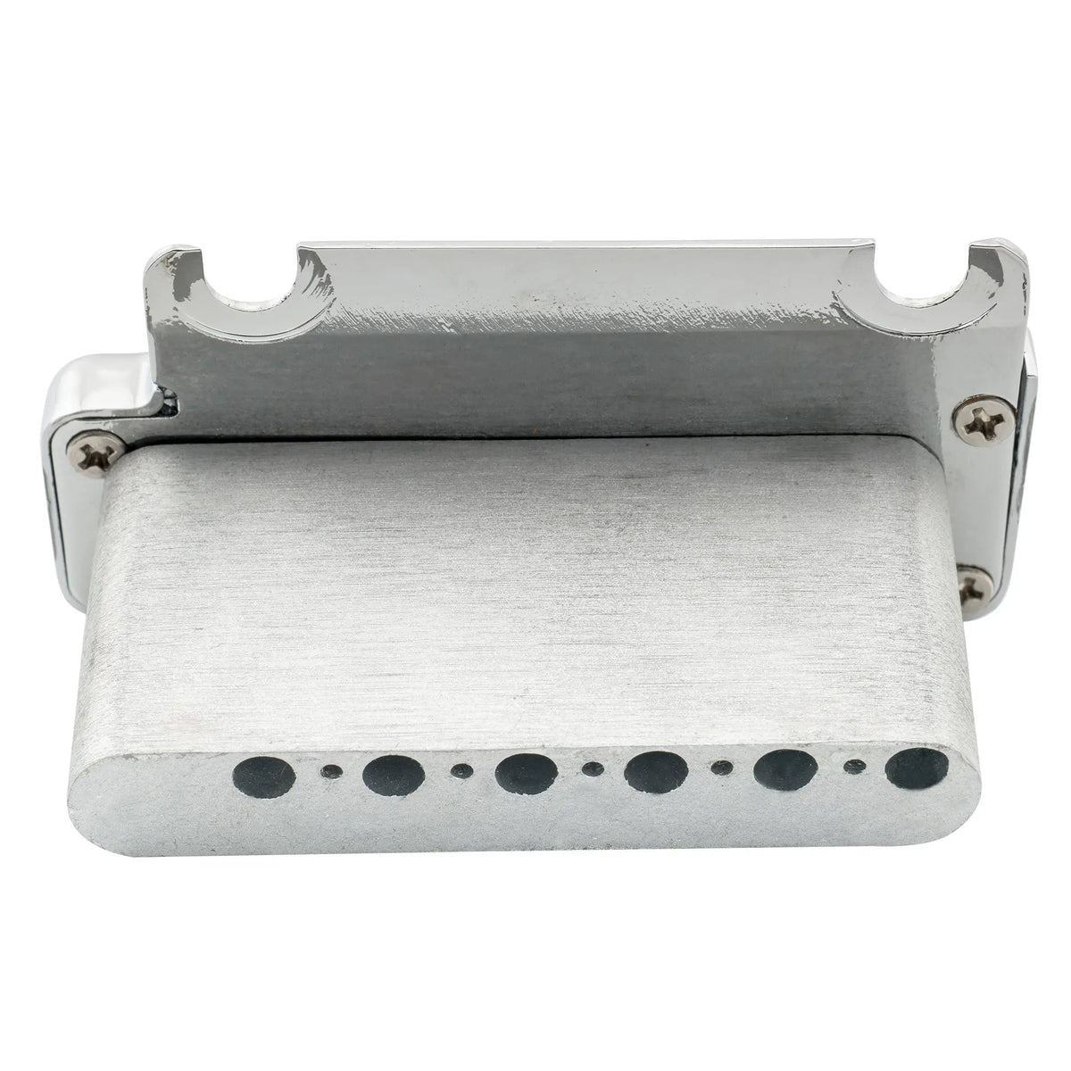 Wilkinson M Series 52.5mm(2-1/16 inch) Full Block ST Guitar Tremolo Bridge Pop-in Arm 2-Point for American Standard or Professional Fender Strat Style Electric Guitar
