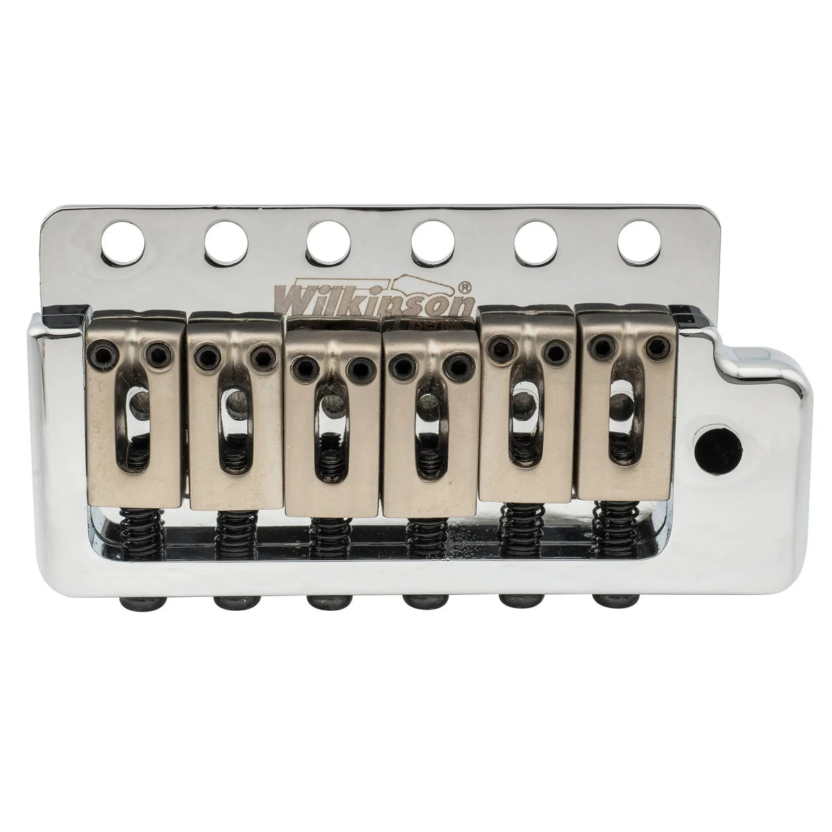Wilkinson M Series 6-skrutková tremolo kobylka ST 52,5 mm (2-1/16") s plným blokom a zasúvacou pákou pre Strat s úzkou americkou vintage roztečou