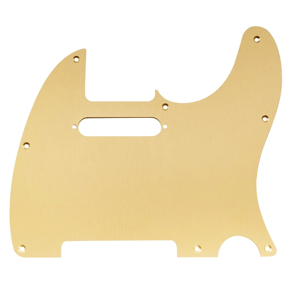 Musiclily Ultra 8 Holes Anodized Aluminum TL Guitar Pickguard for American Mexican Fender Standard Tele Style Electric Guitar