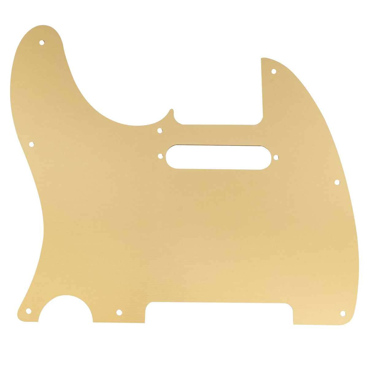 Musiclily Ultra 8 Holes Anodized Aluminum TL Guitar Pickguard for American Mexican Fender Standard Tele Style Electric Guitar