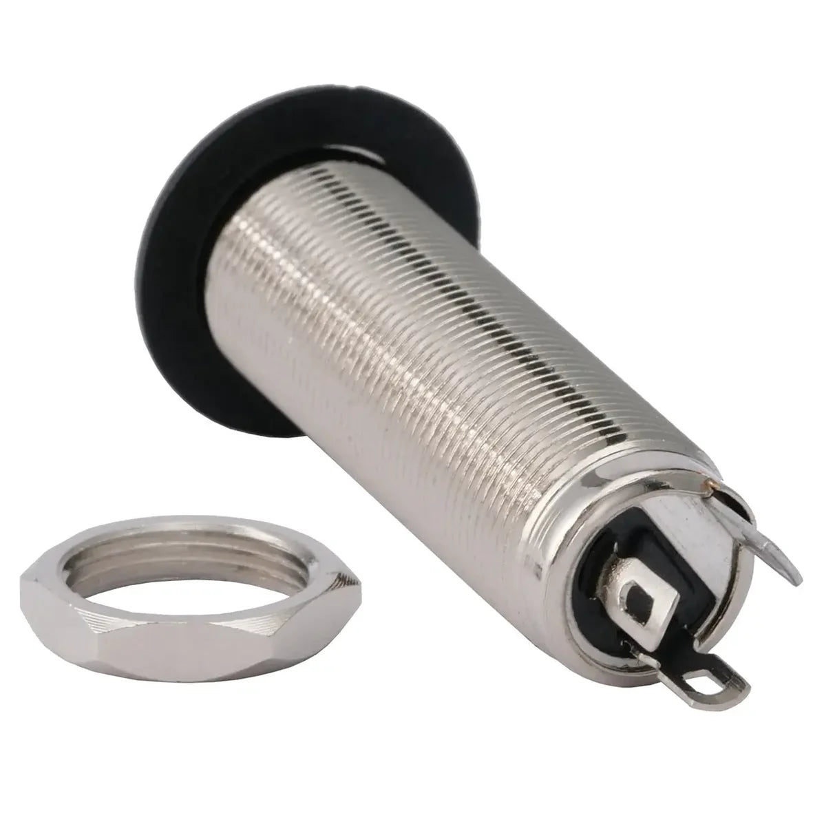Musiclily Pro 1/4 inch 6.35mm Cylinder Mono Output Jack Socket for Electric Guitar Bass