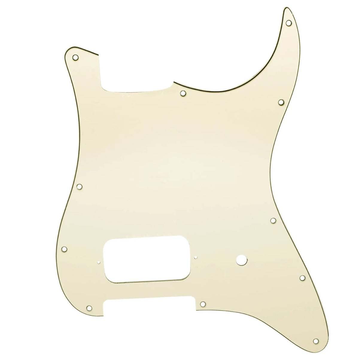 Musiclily Pro 11 holes humbucker pickguard 3ply cream