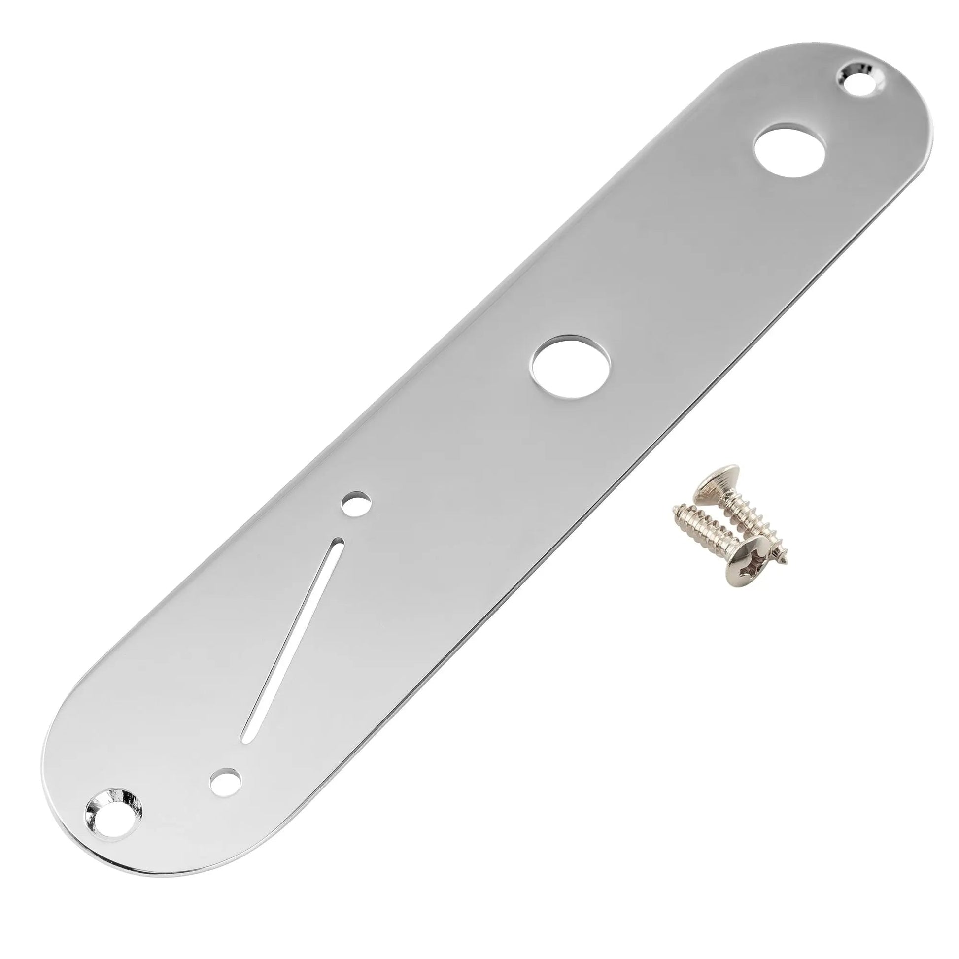 Musiclily Pro 32mm Steel Control Plate Chrome