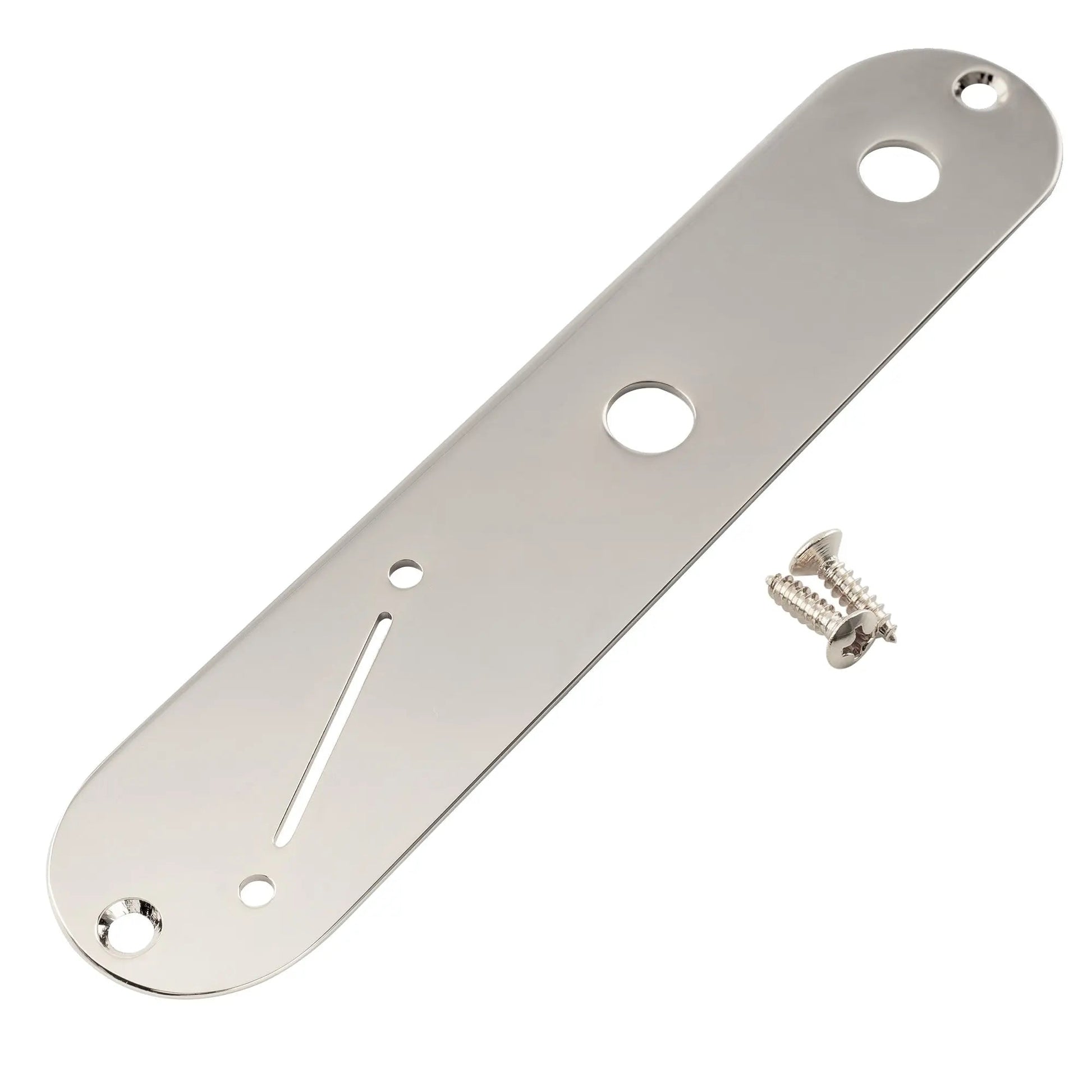 Musiclily Pro 32mm Steel Control Plate Nickel