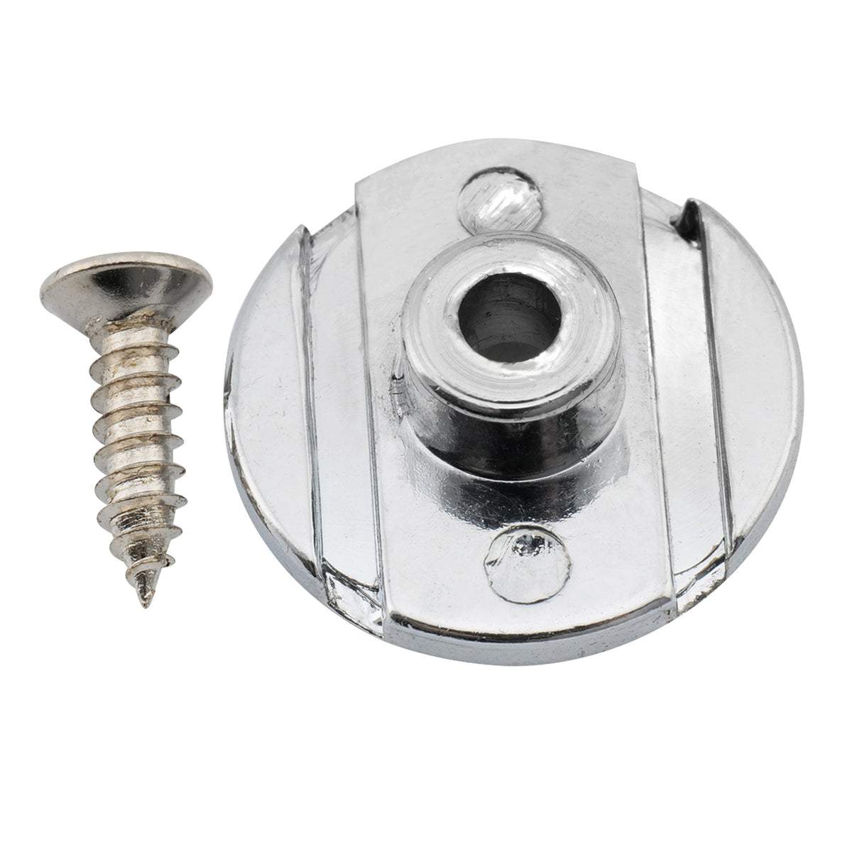 Musiclily Pro Steel 19mm Round Slotted String Retainer Guide Tree for Electric Bass