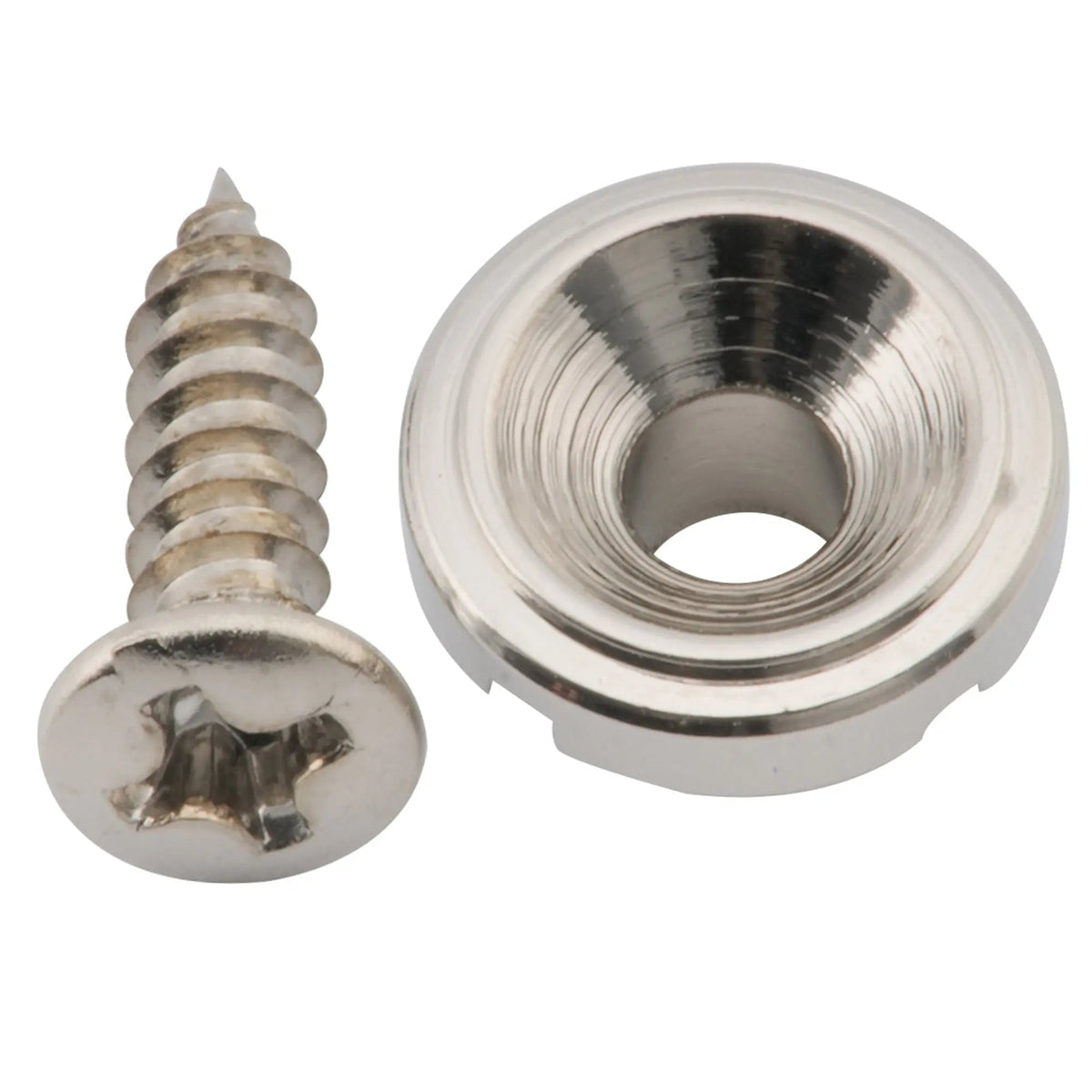 10mm Round Tele String Retainer Nickel