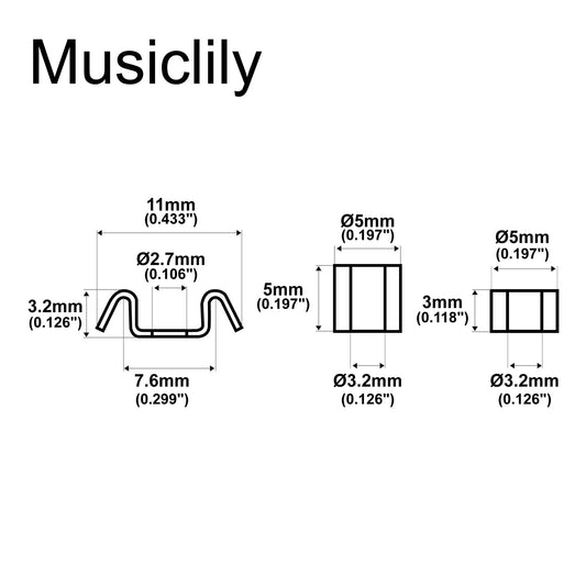 String retainer size dimensions