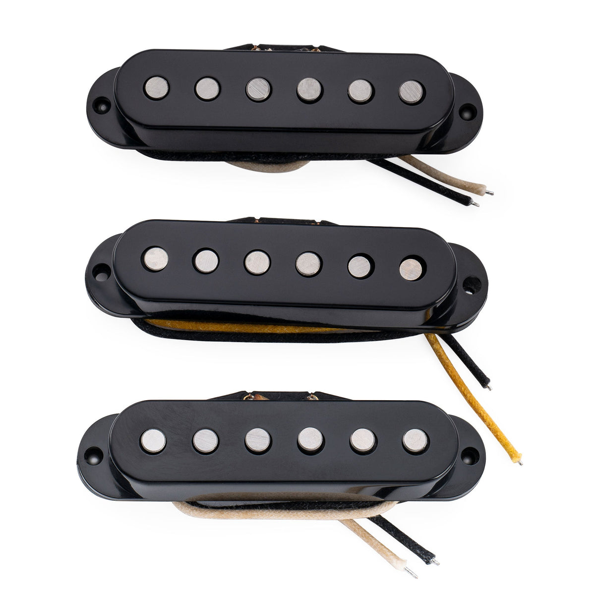 The Revival Pickups RPS1 Vintage Classic Alnico 5/Alnico 3 Single Coil Neck Middle Bridge Pickups Set for Strat Style Electric Guitar