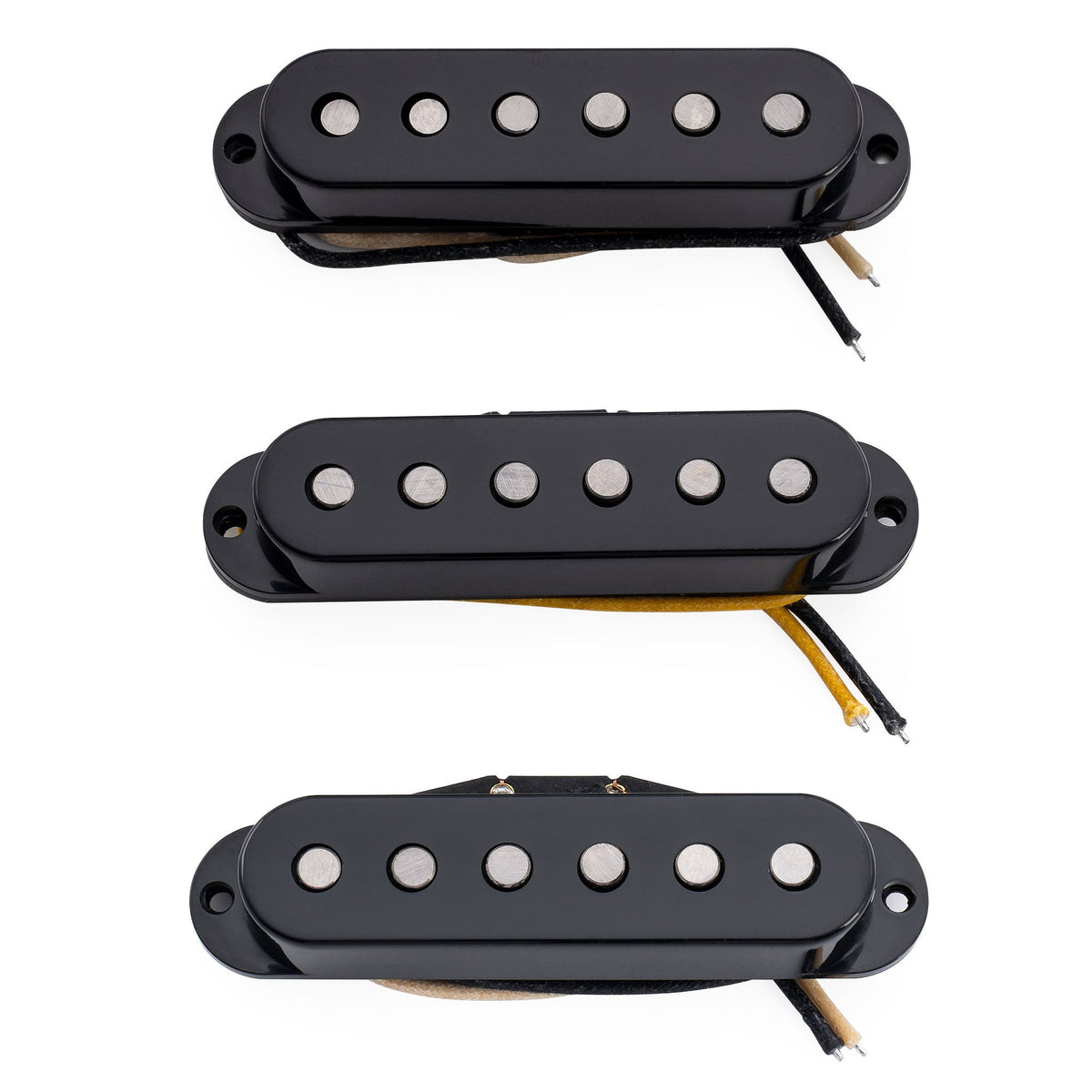 The Revival Pickups RPS4 Pride & Joy SRV sada vintage single-coil snímačov Alnico 5/Alnico 2 (krk, stred, kobylka) pre gitary Strat