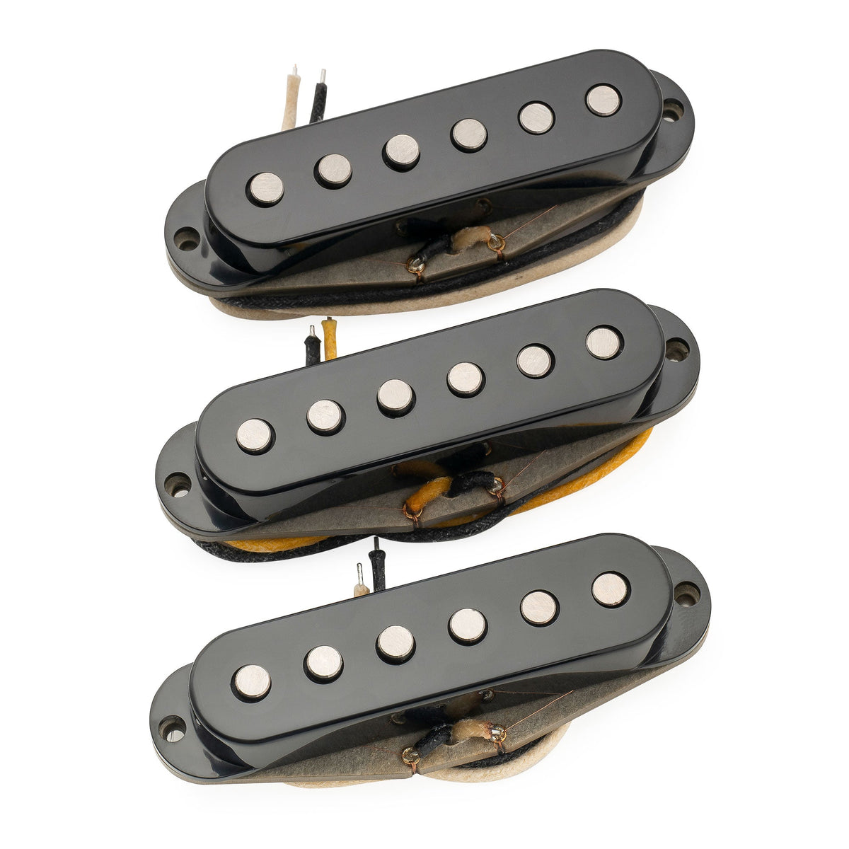 RPS6 Jimi Hendrix Strat Pickup Set Black