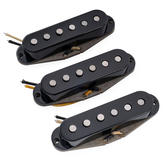 The Revival Pickups RPS7 John Mayer Vintage Style Alnico 5/Alnico 3 Single Coil Neck Middle Bridge Pickups Set for Strat Style Electric Guitar