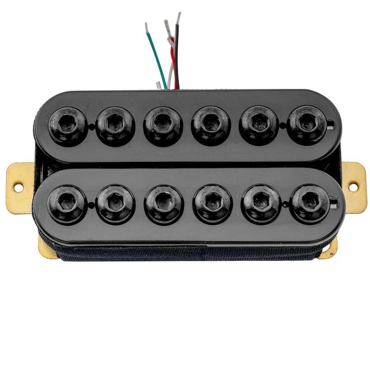 Artec HIVB Invader Style Uncovered Adjustable Hexagonal Poles Ceramic Humbucker Electric Guitar Bridge Pickup 16.8K