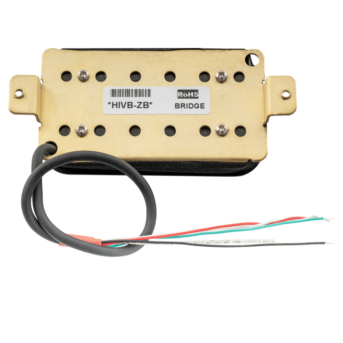 Artec HIVB Invader Style Uncovered Adjustable Hexagonal Poles Ceramic Humbucker Electric Guitar Bridge Pickup 16.8K