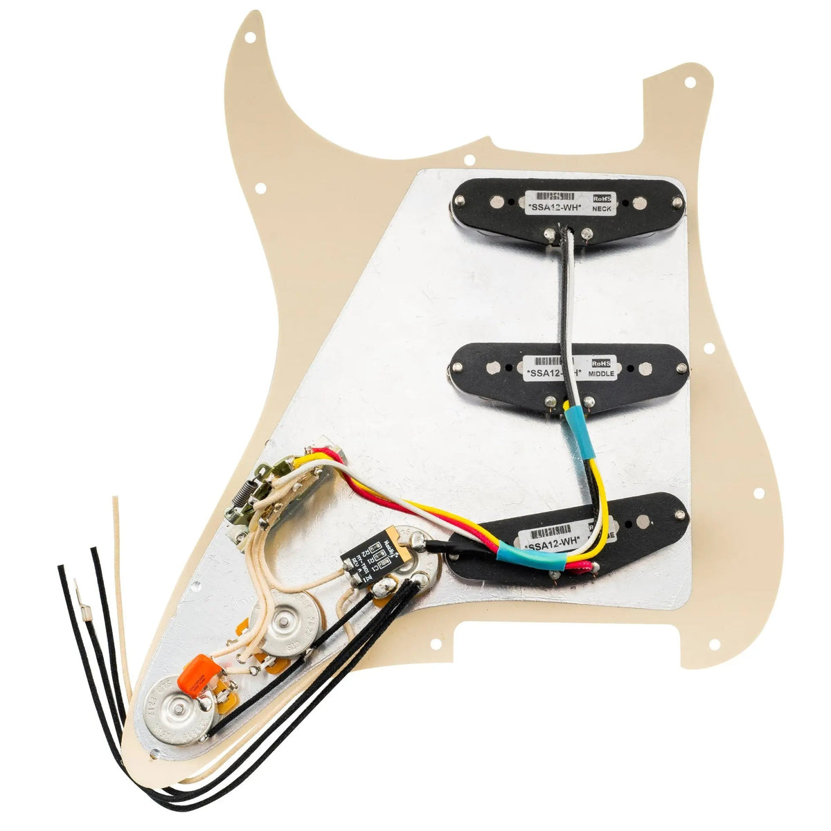 Musiclily Pro PCB Treble Bleed Mod with X7R Capacitor for Electric Guitar Bass 1.2nF+150K+20K