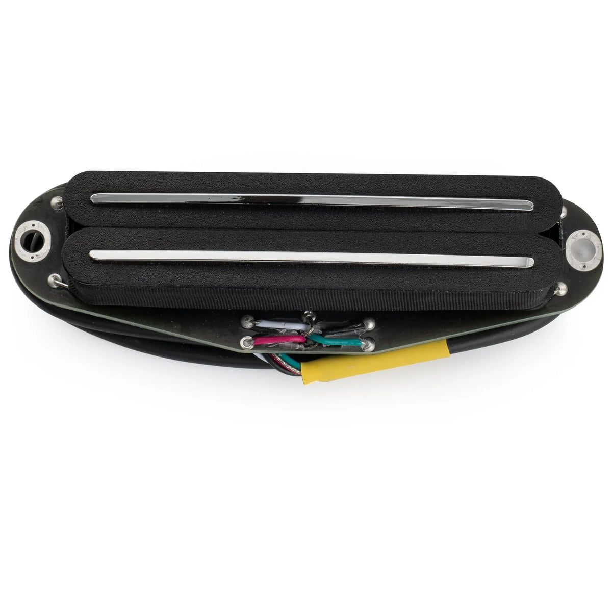 Musiclily Pro ST-DPHC Ceramic Rail Blade Single Coil Sized Humbucker Pickup 13.6K Super Distortion for Strat Style Electric Guitar