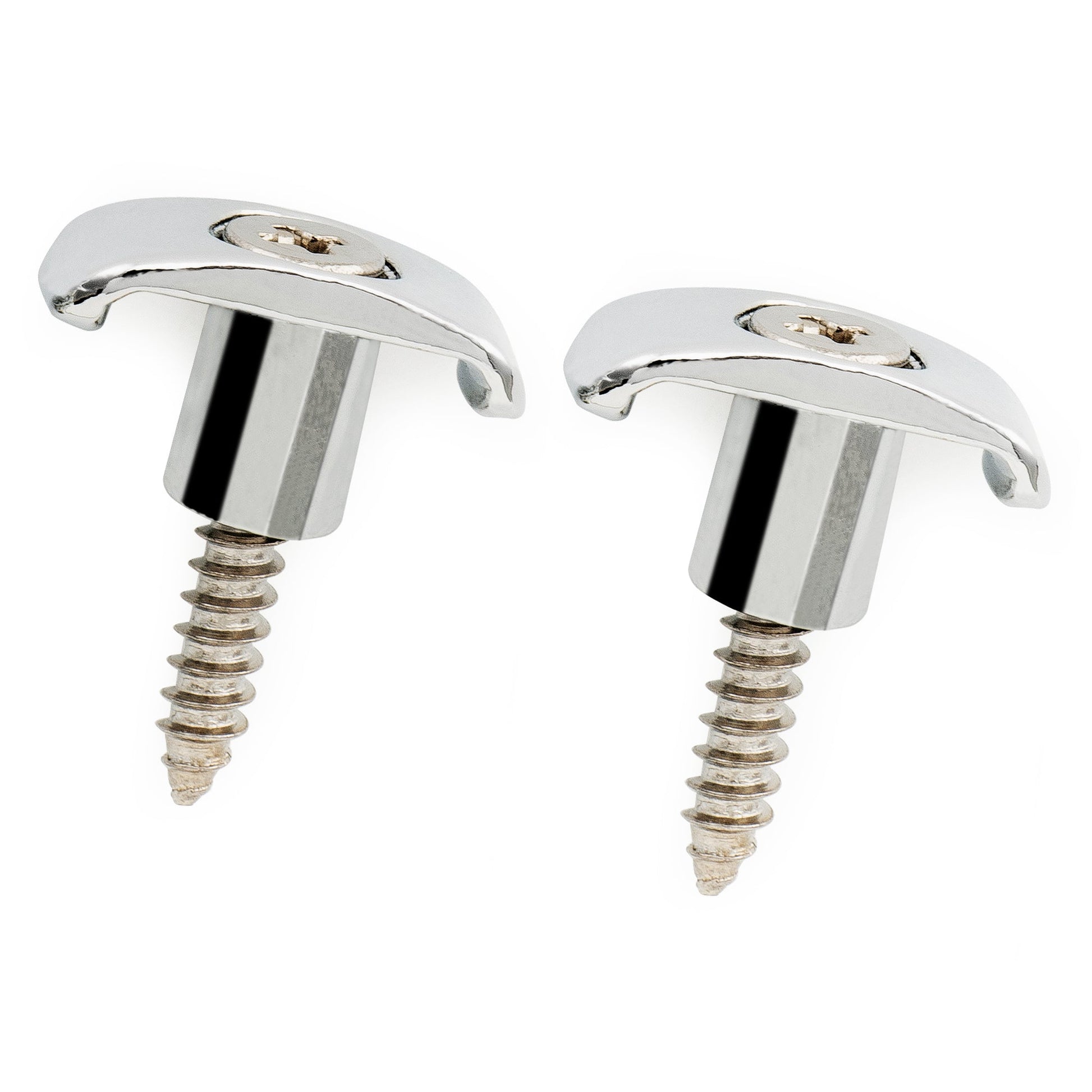 Musiclily Pro String Guides Retainers for Fender American Ultra - Chrome, Set of 2