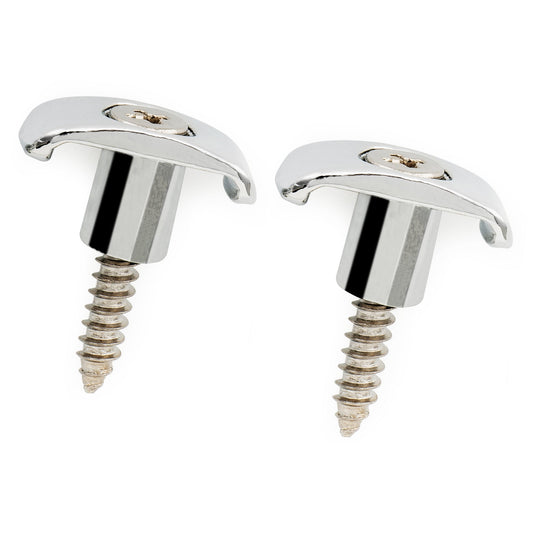 Musiclily Pro String Guides Retainers for Fender American Ultra - Chrome, Set of 2
