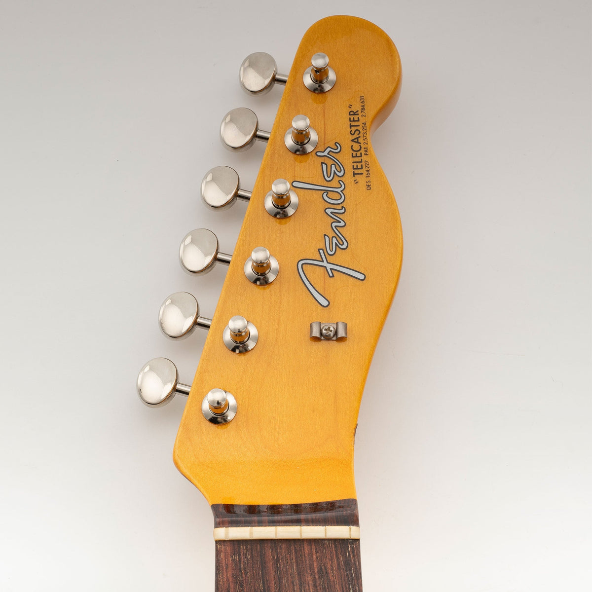 Musiclily Pro R18T-10 polouzavreté zamykacie ladiace mechaniky 6 v rade vo vintage hybrid štýle, prevod 18:1, oválne gombíky, pre Fender/Squier Strat a Tele