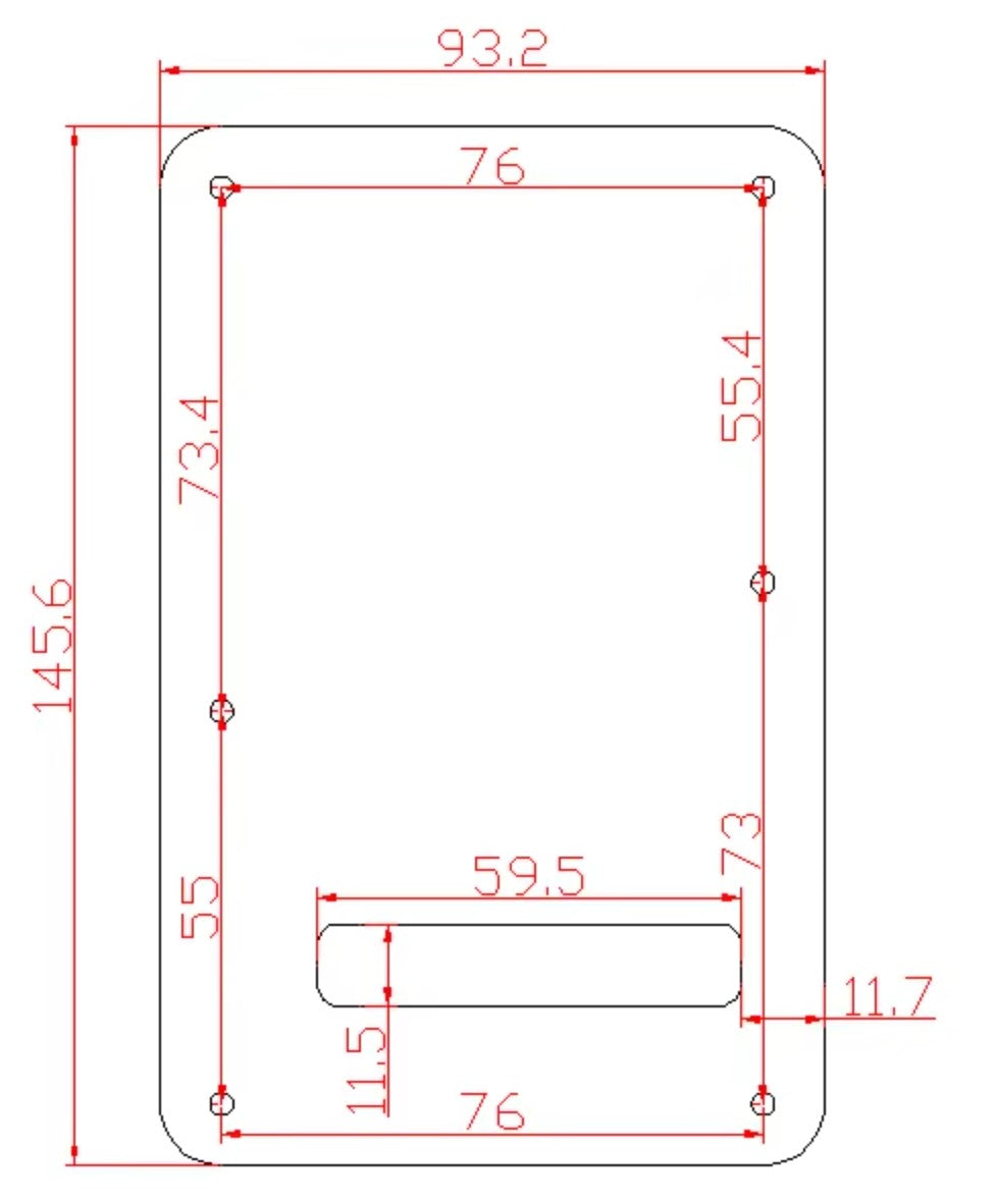 Stratocaster backplate - various colors