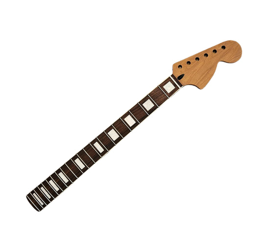 Strat neck Roasted maple with rosewood fretboard - Big Headstock 70s (Satin)