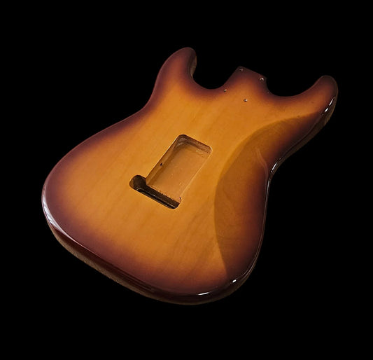Tobacco Burst Stratocaster body