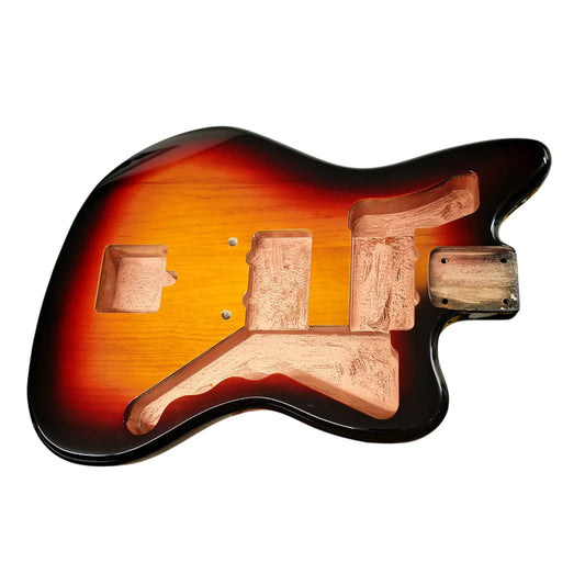 Sunburst (three tone) Jazzmaster Alder Body