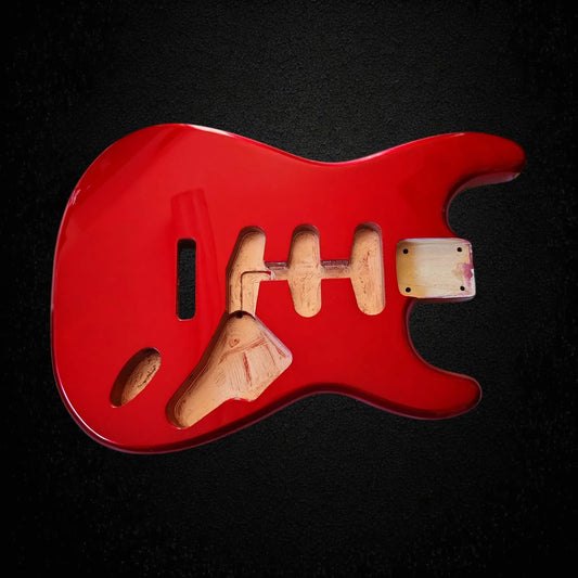 Candy Apple Red Stratocaster body