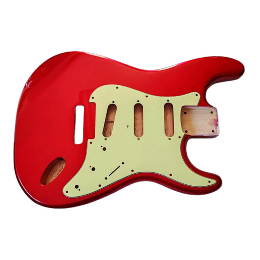 Candy Apple Red Stratocaster body