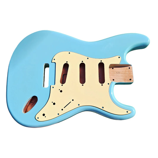 Sonic Blue Nitro Stratocaster body