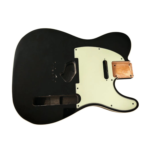 Black Nitro Telecaster body with binding