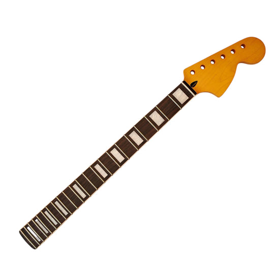 Strat neck Maple with rosewood fretboard - Big Headstock 70s (Nitro Satin)