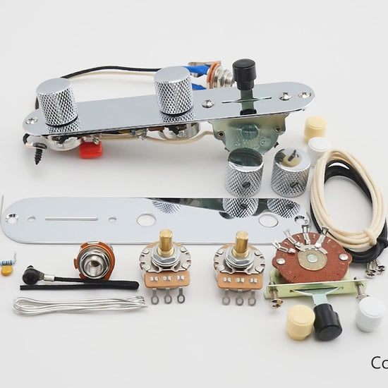 Pre-wired Import Tele Wiring Harness – video