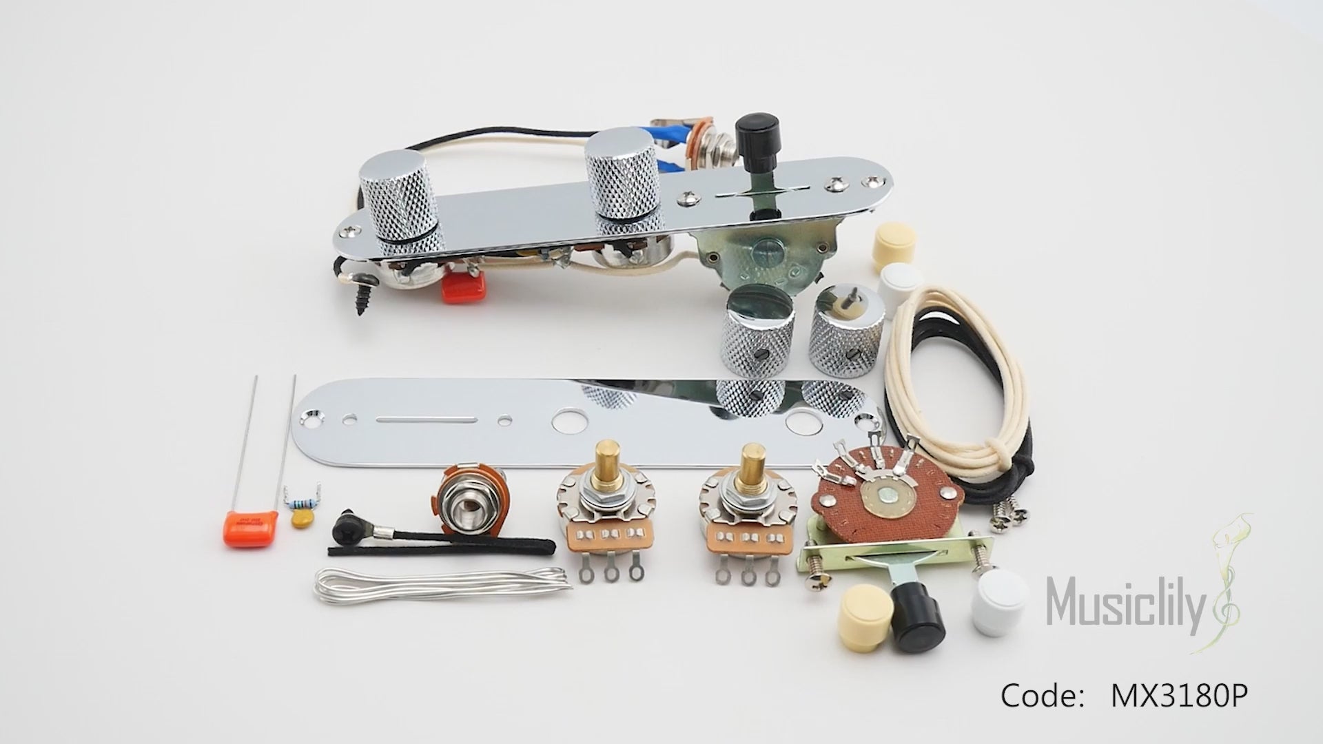 Pre-wired Import Tele Wiring Harness – video