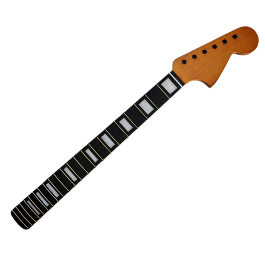 Jaguar / Mustang neck Roasted maple with rosewood fretboard (Satin)