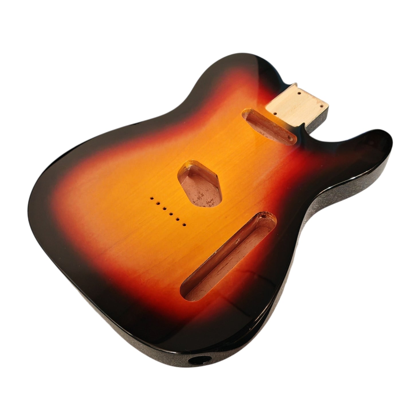 T-Style-Korpus Erle – Sunburst three tone (Polyesterlack)