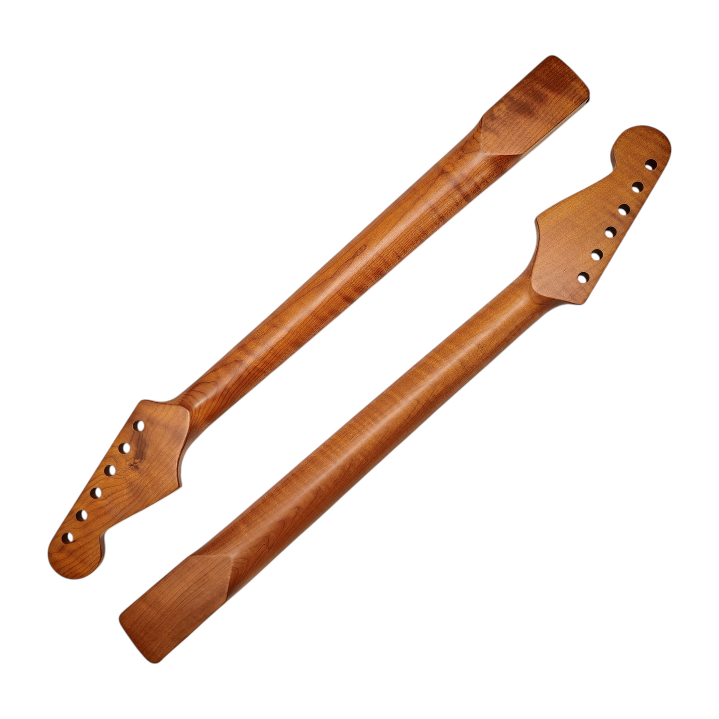 S-Style neck Roasted maple with rosewood fretboard (Nitro Satin) - High flame and round end frets