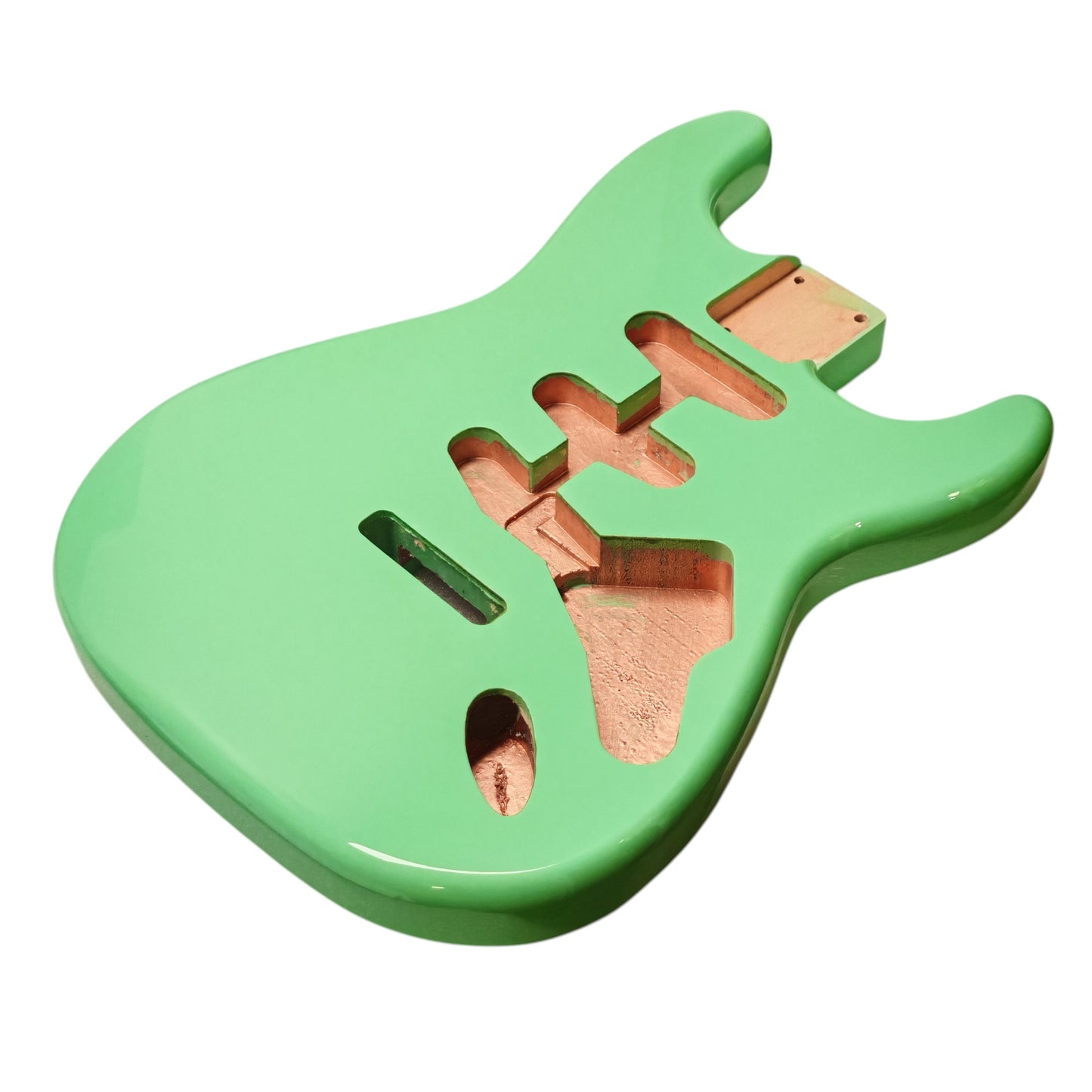 S-Style-Korpus Erle – Surf Green (Polyesterlack)