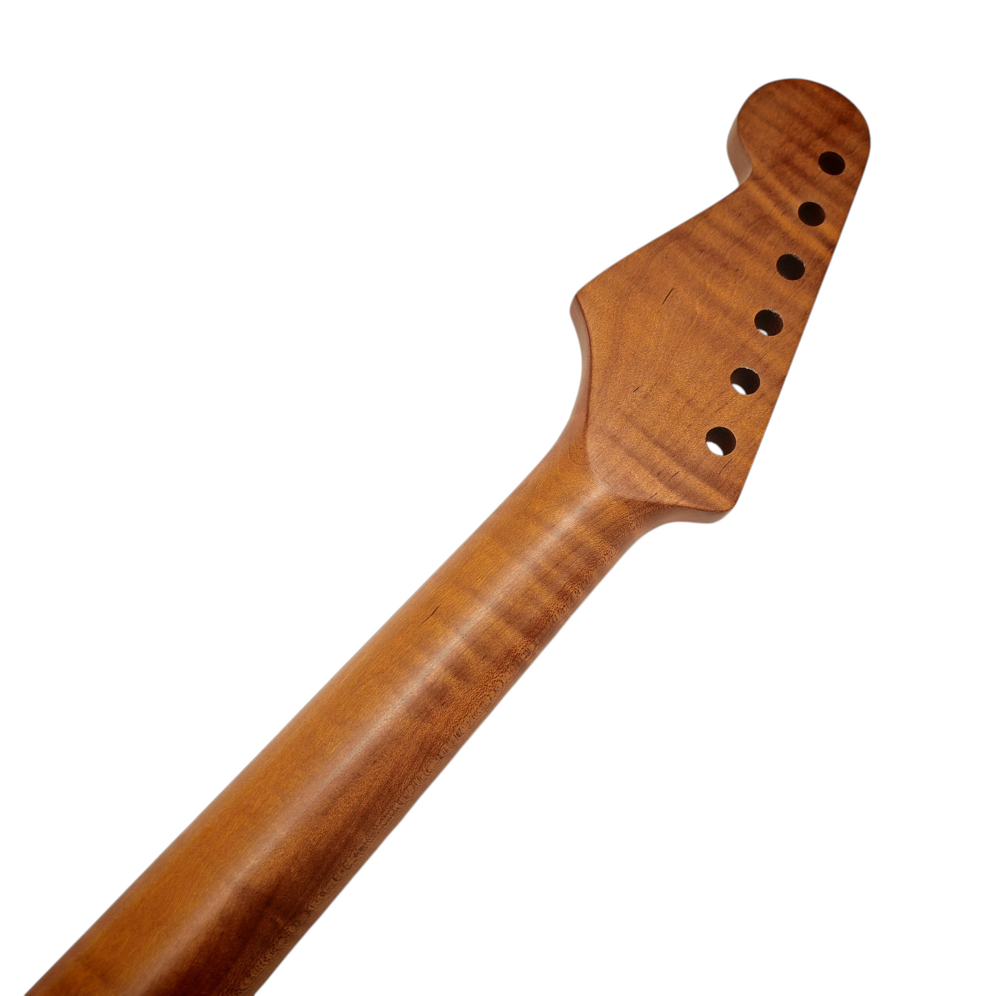 S-Style neck Roasted maple with rosewood fretboard (Nitro Satin) - Light flame and round end frets