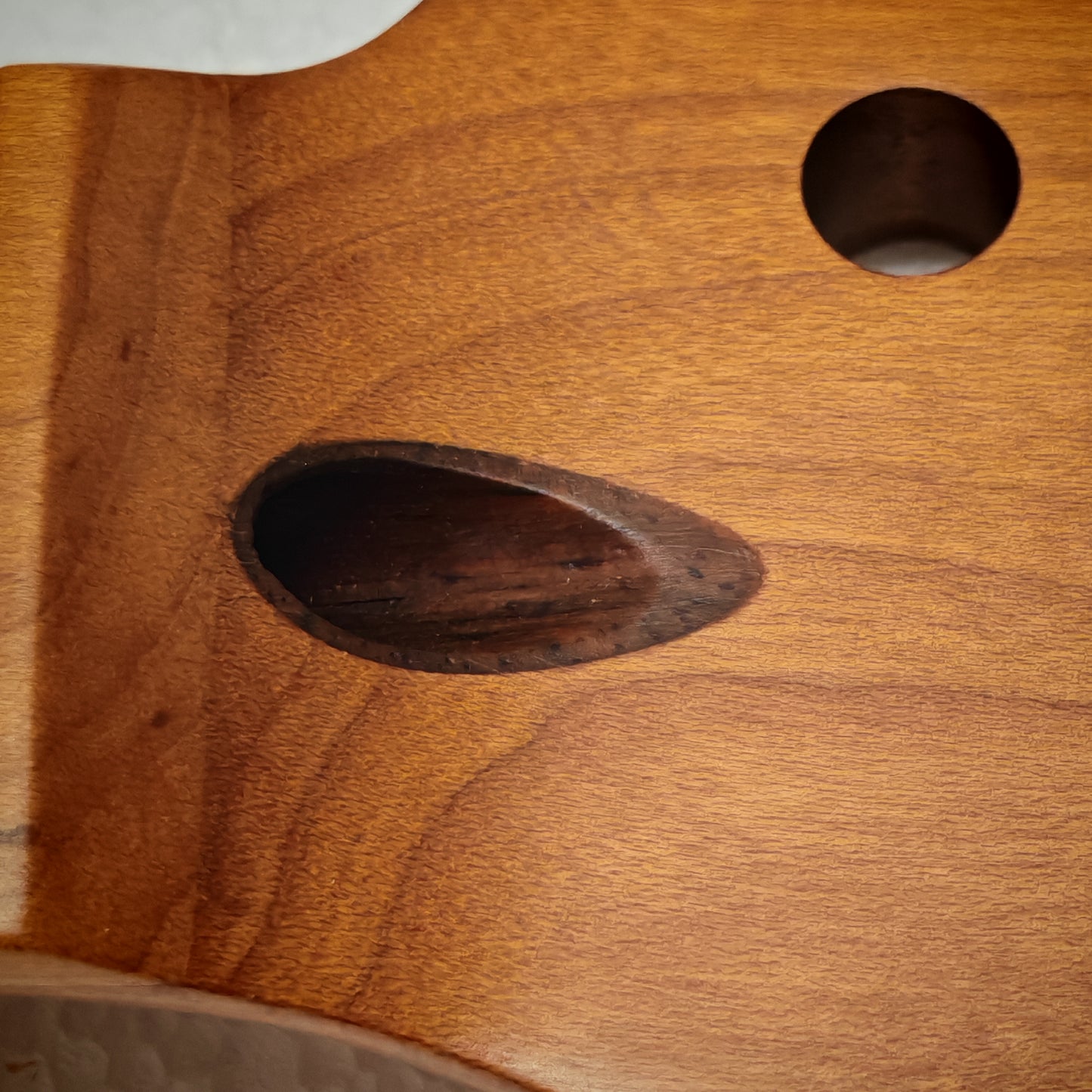 S-Style neck Roasted maple with maple fretboard (Nitro Satin) - round end frets