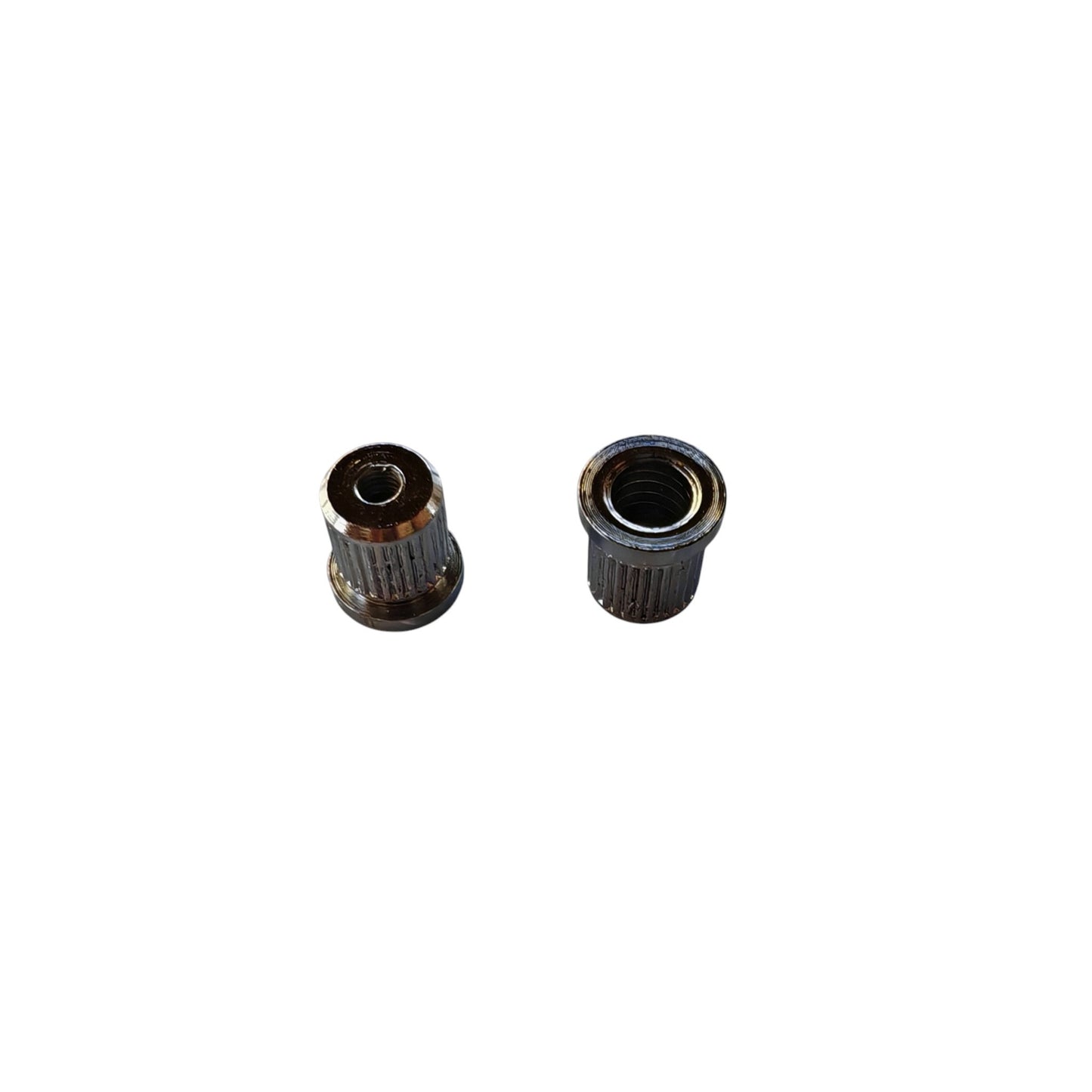 Ferrules for hardtail S-Style bodies - set of 6 - chrome