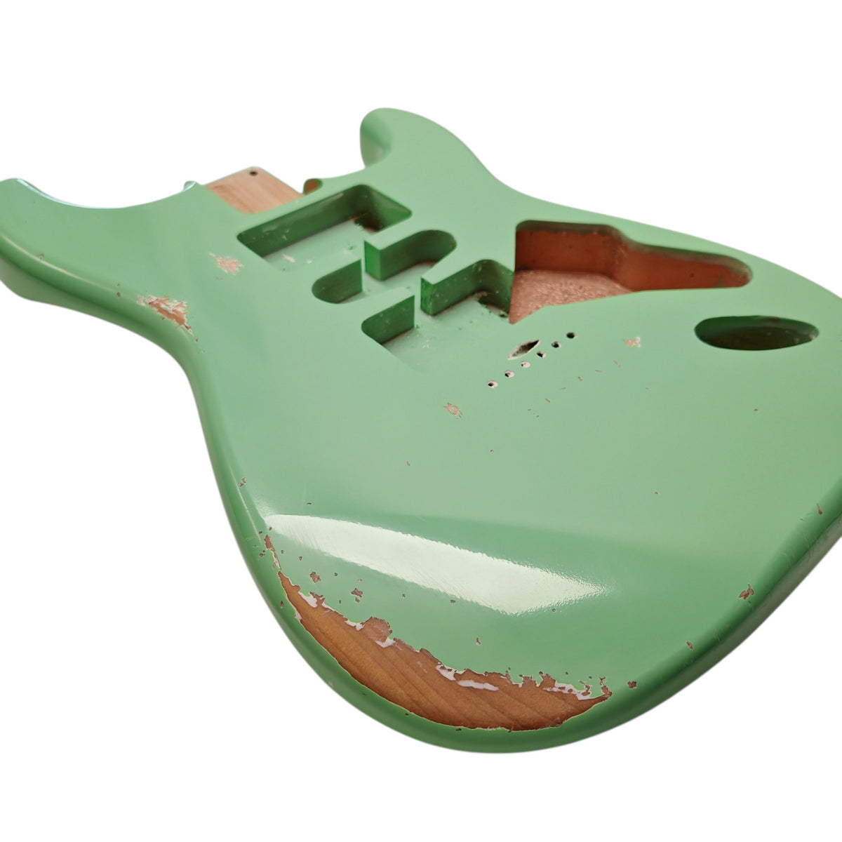 Relic S-Style Green Hardtail body