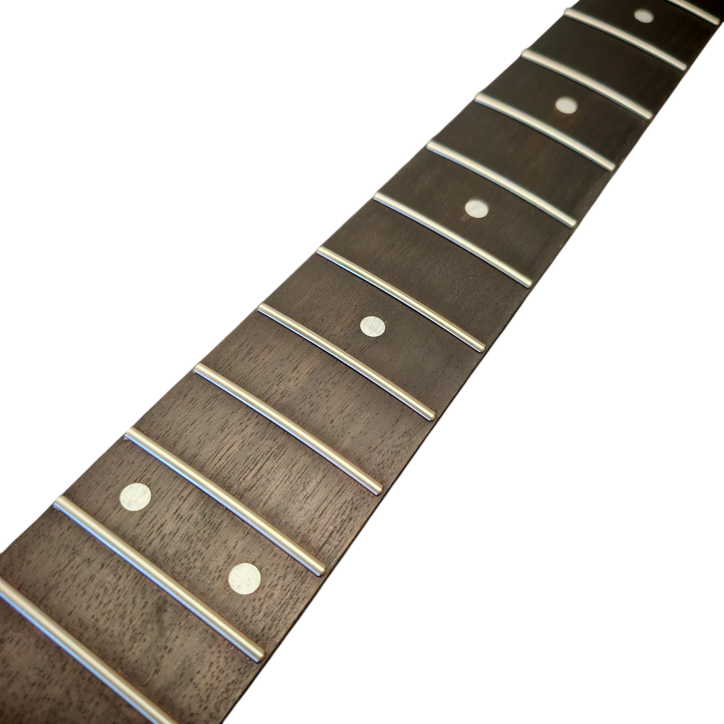T-Style neck Roasted maple with rosewood fretboard (Gloss) - Light flame and round end frets