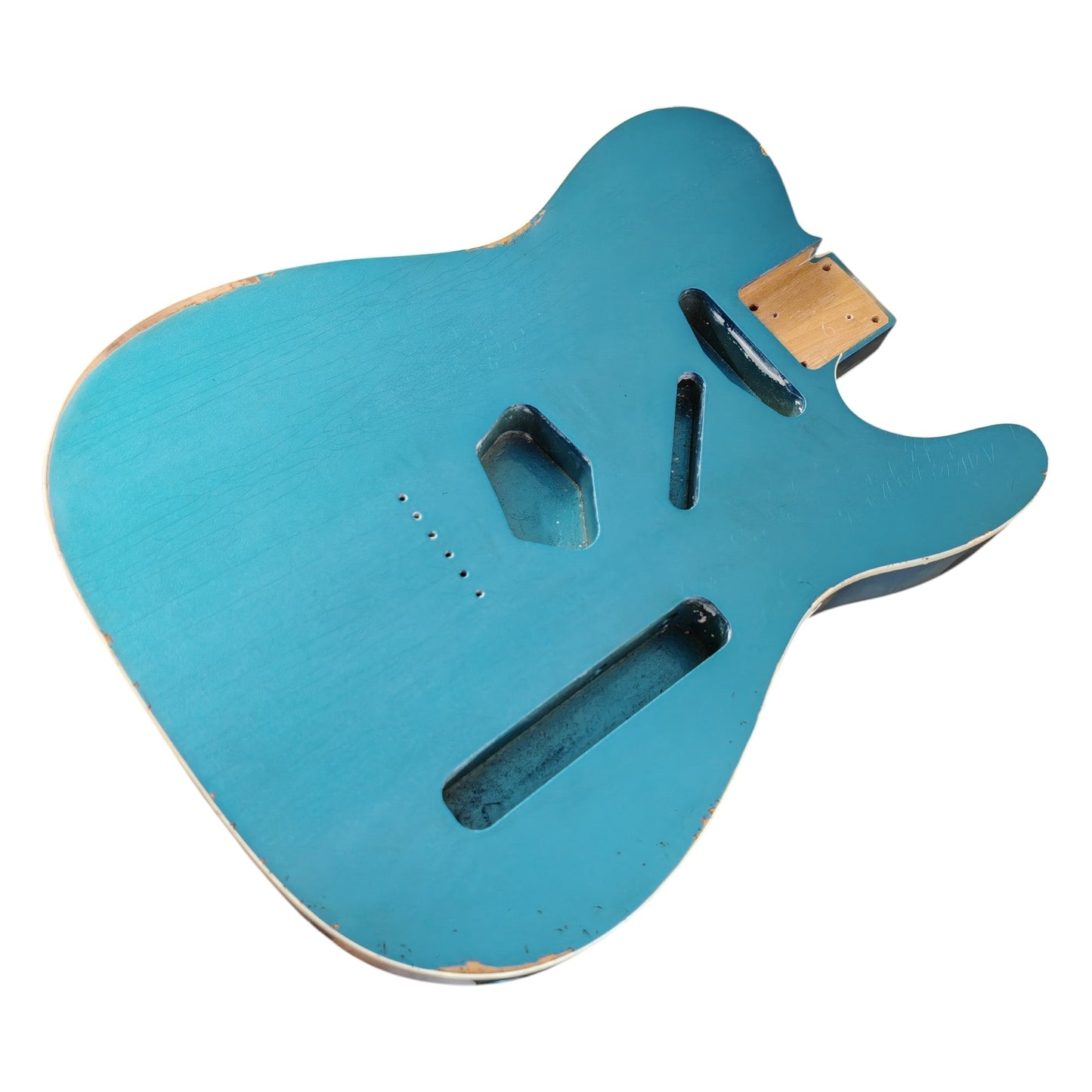 Ocean Turquoise Metallic Nitro T-Style Guitar Body