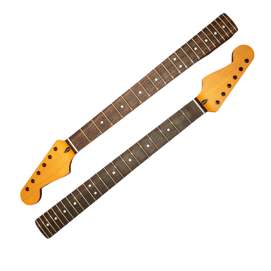 LIMITED Reversed headstock S-Style neck Roasted maple with rosewood